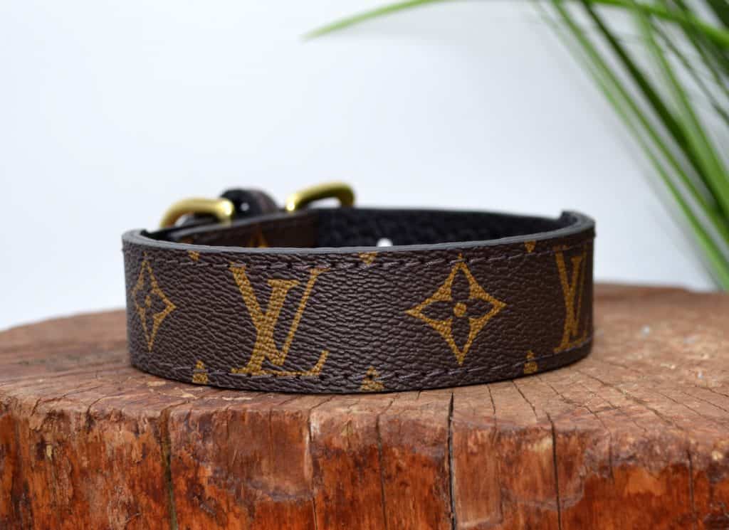 Louis vuitton dog collar