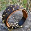 Louis vuitton Dog collar with Spikes